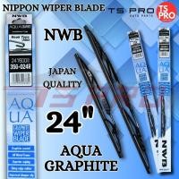 ราคา NWB (ใบปัดน้ําฝน Nippon) ใบปัดน้ําฝน Aqua Graphite 24" (55000912782)