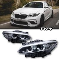 ราคา TYPY Car Headlights For BMW 2 Series F22 2014-2019 LED Car Lamps Daytime Running Lights Dynamic Tur (45303293335)