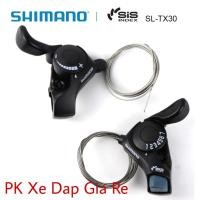 ราคา ตีนผี Shimano SL-TX30 คันเกียร์ ตีนผี Shimano 2x7 - 3x7 คันเกียร์จักรยานกีฬา (41826012517)