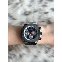 ราคา ⌚️Guess Empire Chronograph Black Dial Day-Date Men Watch (29560763218)