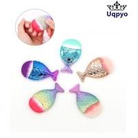 ราคา แปรงปัดแก้มหน้านางเงือก uqpo, ขนเรยอน แปรงแต่งหน้าหางนางเงือกสีสันสดใส, แปรงทาเล็บ ทรงหางปลา แปรงหางปลานุ่ม เครื่องมือทําเล็บ (45206095493)