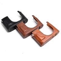 ราคา เคสหนังแท้เหมาะสําหรับ LEICA LEICA Q2 LEICA Q Q2 ฐานครึ่งกรณีกระเป๋ากล้องเคสป้องกัน (53205854652)