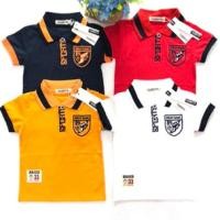 ราคา เสื้อโปโลแขนสั้นCAZEKYTSเด็ก ผ้านิ่มมาก การันตี 1-10ขวบ พร้อมส่ง❗️มีเก็บเงินปลายทาง (4834764764)