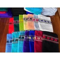 ราคา ผ้าขาวม้าลายช้าง ผ้าขาวม้าลายช้างทอมือ (ไม่กดสีหมดนะค่ะ) (18028103232)