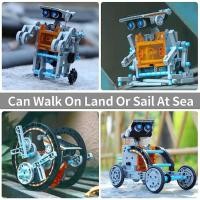 ราคา 12-in-1 STEM Solar Robot Kit Toys Gifts for Kids Educational Building Science Experiment Set Birthday Gift for Kids Boy (24802071534)
