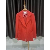 ราคา เบลเซอร์ผู้หญิง เสื้อสูท มือสอง สภาพนางฟ้า Blazer brand: Crocodile Ladies สีชมพูเข้ม ชมพูพีช อก36 (26175036183)
