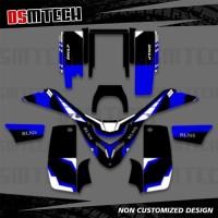 ราคา DSMTECH ATV Personality Graphics Background Decal Sticker Kit For Yamaha BLASTER 200 YFS 200 1988 - (54056538171)