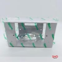 ราคา บล็อกลอย 2x4 กล่องลอย บล๊อกลอย บ๊อกลอย บล๊อกลอยพลาสติก บล๊อกพลาสติก 2"x4" สีขาว Nano (7578709955)