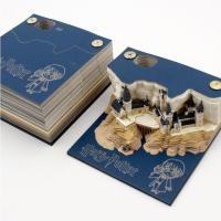 ราคา ▨โมเดลกระดาษโน้ต 3 มิติ 3 มิติ ในกระดาษโน้ต แกะสลัก ของขวัญ ฮอกวอตส์ แฮร์รี่ พอตเตอร์ ตกแต่งอาคาร (17592749381)