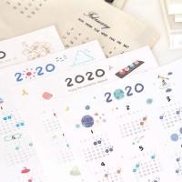 ราคา 3 ชิ้นปฏิทิน 2020 yeare Agenda สติ๊กเกอร์ Sulfuric Acid สำหรับเด็ก (5609139380)