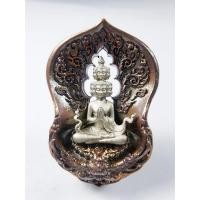 ราคา หลวงปู่แสน วัดบ้านหนองจิก จ.ศรีสะเกษ พุทธศิลป์ รุ่น เก้าหน้ามหาเศรษฐี ปฐมอริยะทรัพย์ นวโกฏิ หน้าเงิน เลข1 (KA107) (27164584025)