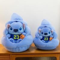 ราคา Stitch Basketball Plush Toy - Disney Lilo & Stitch Holding a Ball, ตุ๊กตาธีมกีฬาน่ารัก, บัดดี้นอน 40/50 ซม., ของขวัญสําหรับเด็กชายและเด็กหญิง (52952891478)