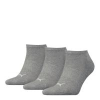ราคา PUMA ถุงเท้าข้อสั้น บุพื้นฝ่าเท้า แพ็ค 3 คู่ CUSHIONED SNEAKER 3P UNISEX - 701229280 (Size 39/42, 43/46) (24673185029)