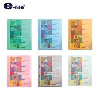 ราคา e-file (อี-ไฟล์) แฟ้มเสนองาน + ที่ใส่ซีดี ปกสอด Made in Thailand (MiT) รหัส 35A (12626935887)
