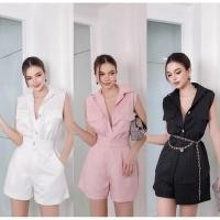 ราคา ชุดเซ็ทผ้าทอพรีเมี่ยม แต่งกระดุมเพชร งานป้าย สวยหรู (25178984202)