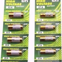 ราคา ㊣✅23A 12V แบตเตอรี่ 23a12v ออดไฟฟ้าโรงรถ 12V27A ลูกกลิ้งชัตเตอร์ประตูรีโมทคอนโทรลขนาดเล็ก 27a12v (15859212160)