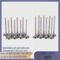 ราคา 16pcs Engine 8x Intake & 8x Exhaust Valve Set Fit 1.8 L M271 02-14 For MERCEDES-BENZ C180 C200 CLC1 (46656594321)