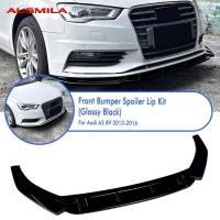 ราคา 3PCS Car Front Bumper Splitter Lip Chin Lower Spoiler For Audi A3 8V Standard Sedan 2013 2014 2015 (45553198654)