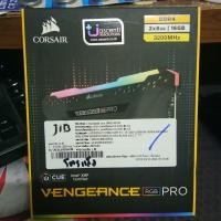 ราคา Ram Corsair Vegeance RGB PRO 2x8GB DDR4 BUS3200 (18407445188)