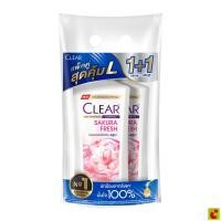 ราคา เคลียร์ แชมพูขจัดรังแค สูตรซากุระเฟรช 350 มล. แพ็คคู่ (53206159193)