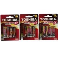 ราคา ถ่าน Toshiba alkaline AA1.5Vชุด12ก้อน ของแท้ (9239843358)