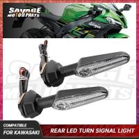 ราคา Motorcycle LED Turn Signal Light For KAWASAKI NINJA 650 ZX6R ZX10R ZX10RR Z1000SX 400 300 H2 H2R ER (40876892456)