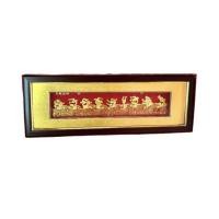 ราคา กรอบรูป รูปม้า ม้ามงคล กรอบรูปม้า8ตัว ภาพม้า ป้ายม้า ม้าทอง พร้อมส่ง (15881414246)