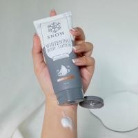 ราคา สโนว์ ไวท์เทนนิ่ง บอดี้ โลชั่น Snow Whitening Body Lotion 100 ml (21091509514)