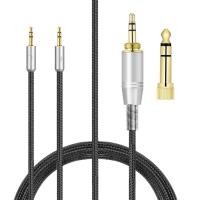 ราคา Ofc 6.35 มม.เปลี่ยนสายถักสายไฟสําหรับ Hifiman Sundara Arya Ananda HE4XX HE-400i หูฟัง (28426859458)