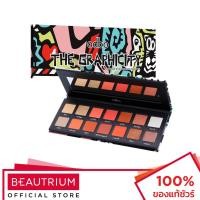 ราคา ODBO The Graphicity 14 Color Eyeshadow Palette OD264 พาเลทอายแชโดว์ 12g