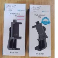 ราคา ขายึดมือถือC15 ตัวหนีบมือถือ ต่อกับขาตั้งกล้อง ไม้เซลฟี่ หมุนได้ ใช้กับมือถือได้ทุกรุ่น (26217323881)