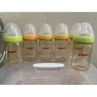 ราคา ขวดนม pigeon สีชา มือสอง (6490358492)