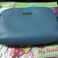 ราคา Cath kidston mini leather double zip across (106086466)
