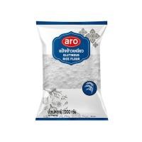 ราคา aro แป้งข้าวเหนียว เอโร่ ปริมาณ1000กรัม.[1 กก.]ของแท้บริษัท100% (40768700373)