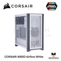 ราคา Case (เคส) Corsair 4000D TG Airflow White ของใหม่ (14758114420)