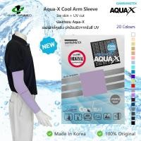 ราคา ปลอกแขนกันแดด GUMSUNGTEX Aqua-X Cool สีม่วงอ่อน (LIGHT PURPLE) Made in Korea (914871768)