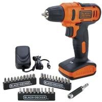 ราคา BLACK & DECKER 12V สว่านไร้สาย 10 มม. - LD12SC 31 ชิ้นชุดไขควงมัลติฟังก์ชั่นแบบชาร์จไฟได้ (20480123226)