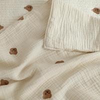ราคา chezbebe ผ้าห่มผ้าก๊อซ ลายหมีchezgomi สีivory (13190240759)