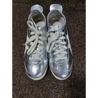 ราคา รองเท้าonitsuka tiger mexico 66 มือ2 สีบรอนซ์เงิน ขนาด 22.5 ซม. (21659340544)