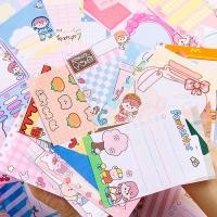 ราคา 50 Sheets Cute Cartoon Memo Pad Student Decorative Non-Sticky Note Paper Set (11682632914)