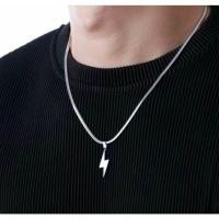 ราคา สร้อยคอไทเทเนี่ยมสายฟ้าผู้ชาย (42478770612)