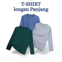 ราคา เสื้อยืดคอกลมแขนยาวธรรมดา Cotton 30s ไซส์ S, M, L, XL ขายส่ง (46201308603)