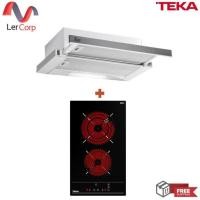 ราคา (Teka) เครื่องดูดควัน EL 60 + เตาไฟฟ้า รุ่น TZC 32320 TCC (27352390187)