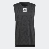 ราคา Adidas เสื้อเทนนิสแขนกุดผู้ชาย Paris HEAT.RDY Tennis Sleeveless Tee | Black/Carbon ( HC7696 ) (14986558222)