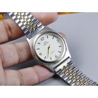 ราคา นาฬิกา Vintage มือสองญี่ปุ่น GAREL VALENTINO ระบบ QUARTZ ผู้หญิง ทรงกลม กรอบเงิน หน้าขาว หน้าปัด 34มม ตัวเรือนสแตนเลส (27984082629)