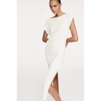 ราคา H&M(เอชแอนด์เอ็ม) เดรสผ้ายืดแบบมีเท็กซ์เจอร์ ผู้หญิง 1286514_2 (27377565110)