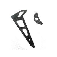 ราคา อะไหล่ ฮอ 250 Tail Fin Carbon MS25031 อะไหล่เฮลิคอปเตอร์ อะไหล่ฮอ Tarot Trex RC (9028911922)