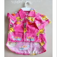ราคา SALE เสื้อผ้าน้องหมาน้องแมว เชิร์ตสีชมพู (2617828882)