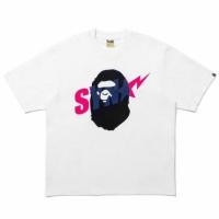 ราคา NEW !!! BAPE X SPOTIFY BY CENTRAL CEE APE HEAD RELAXED FIT TEE (27243783023)