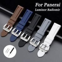 ราคา ขนาดใหญ่สายนาฬิกาซิลิโคนสําหรับ Panerai PAM Luminor Radiomir PAM111 PAM441 PAM312 20 มม.22 มม.24 มม.26 มม.ยางนาฬิกาผู้ชายชาย Watchband กีฬาธุรกิจสร้อยข้อมือ (26356872260)